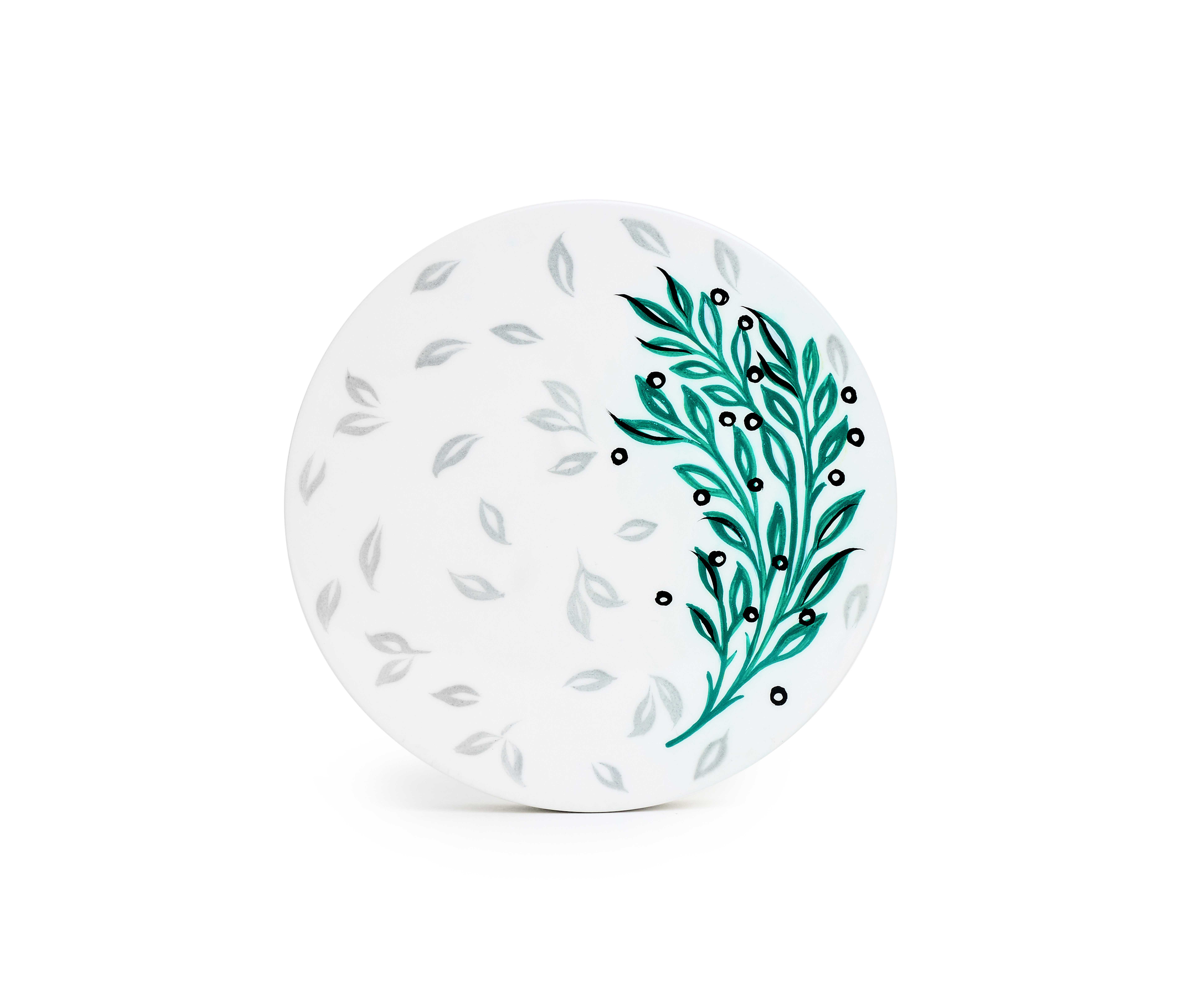 Белый/Зеленый