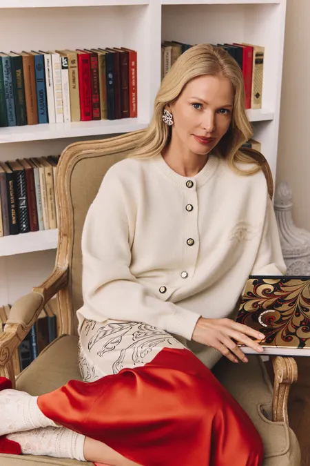 Платье-комбинация из премиального шелка