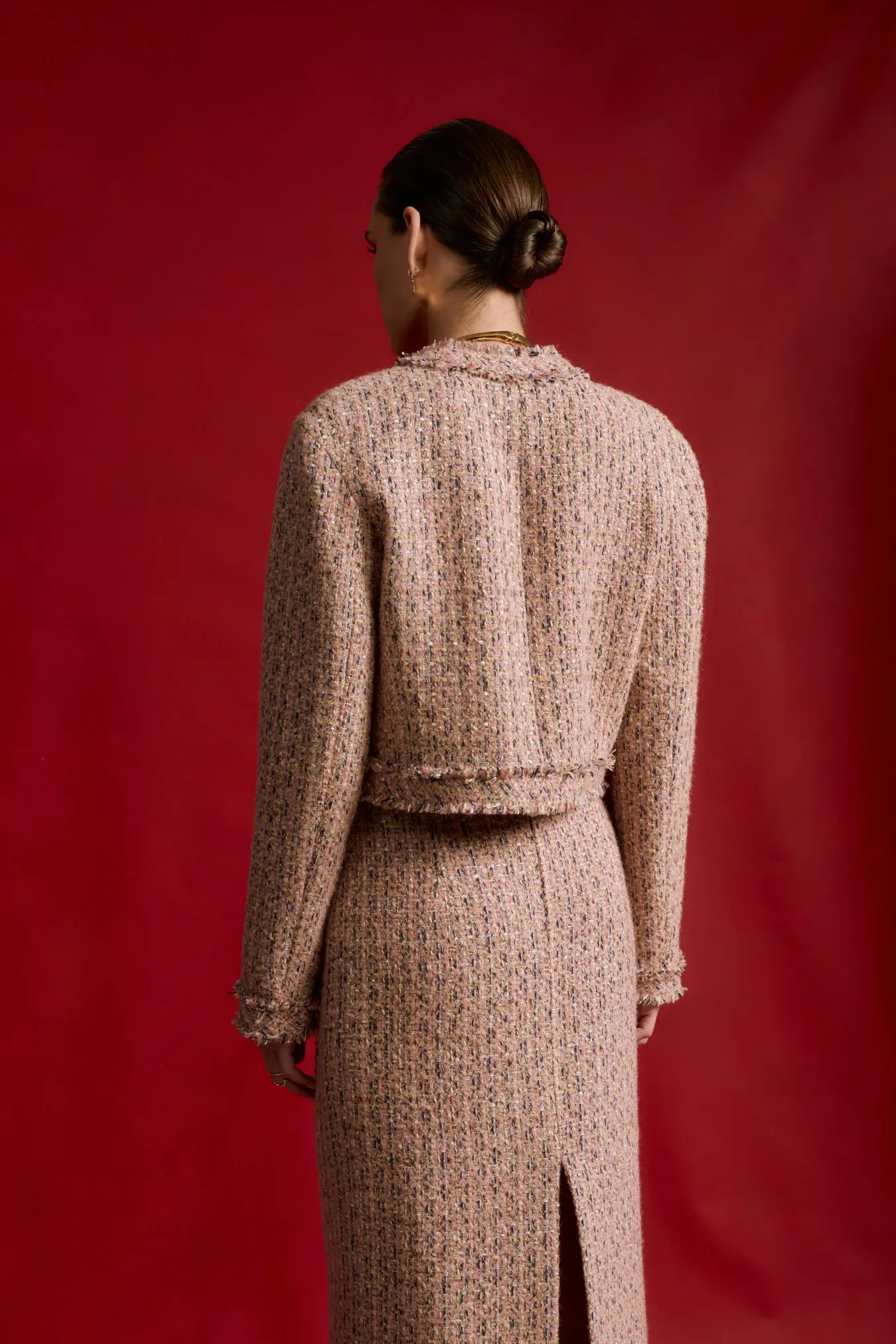 Твидовый жакет