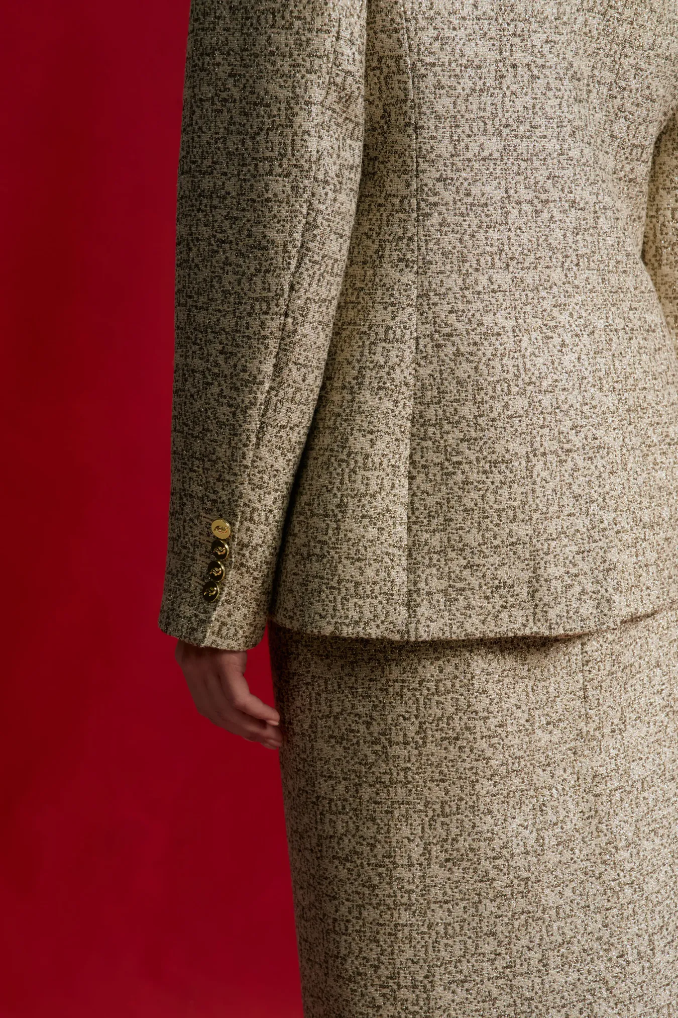 Жакет приталенный