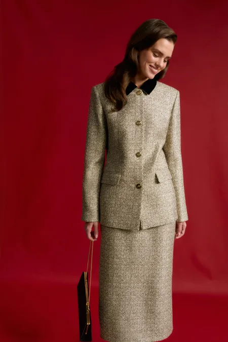 Юбка смесовой шерсти