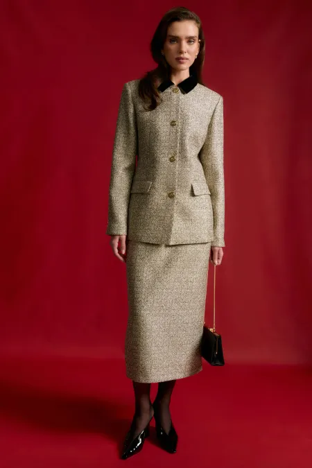 Юбка смесовой шерсти