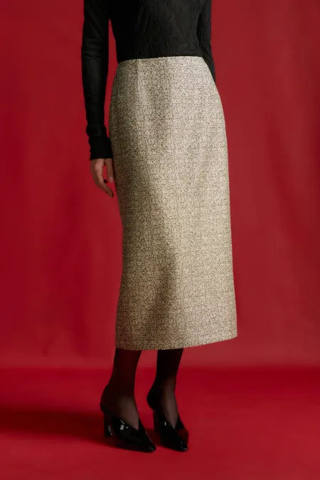 Юбка смесовой шерсти