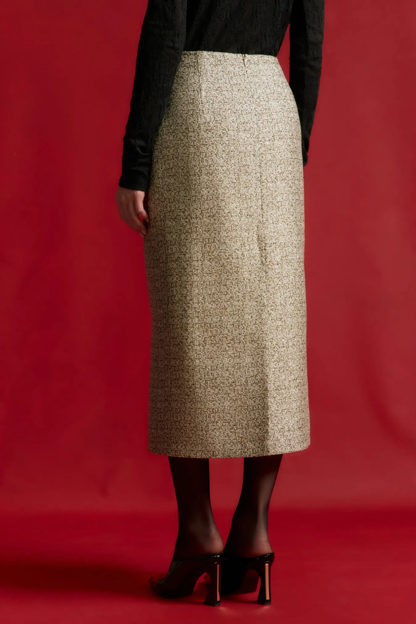 Юбка смесовой шерсти