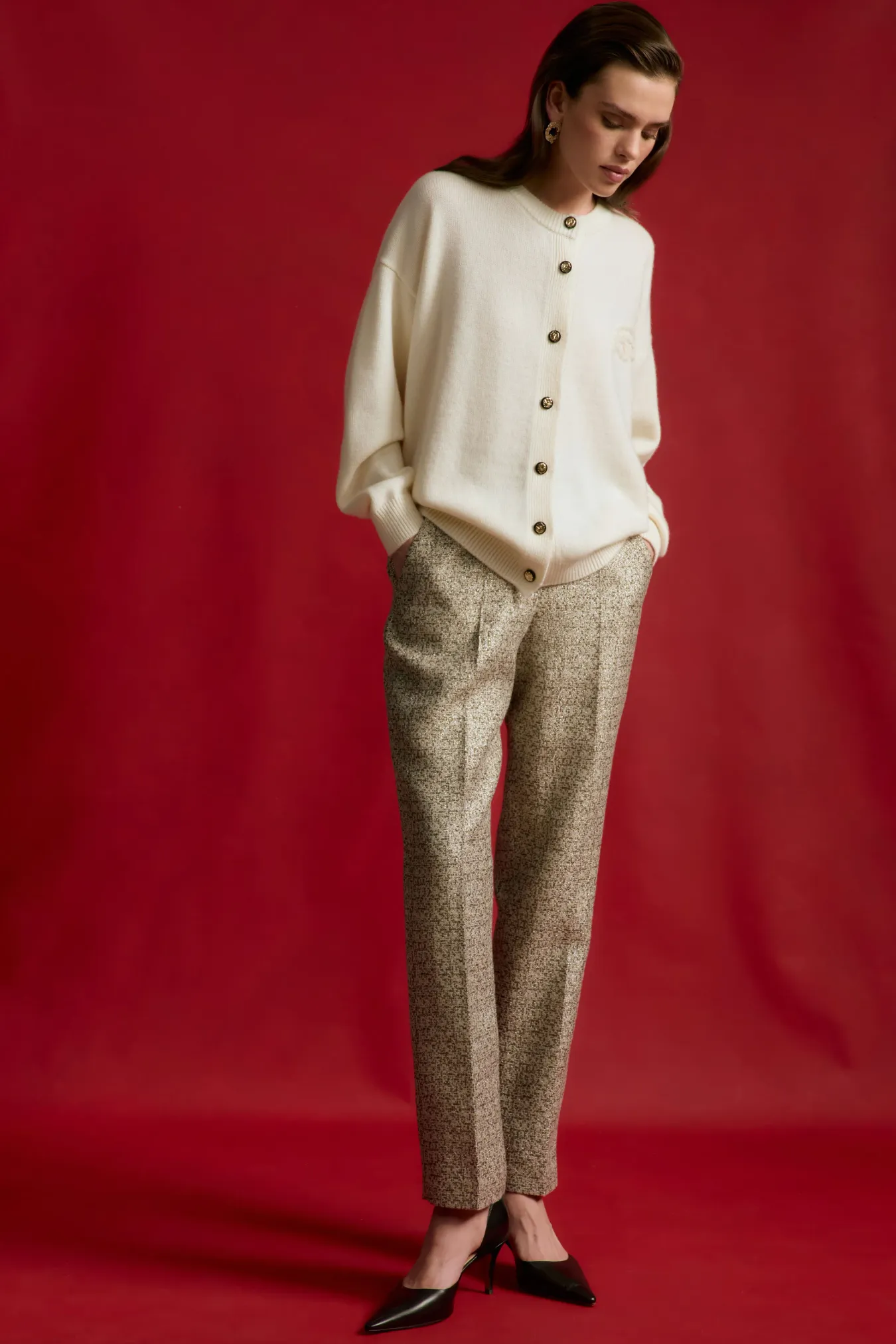 Брюки классического силуэта