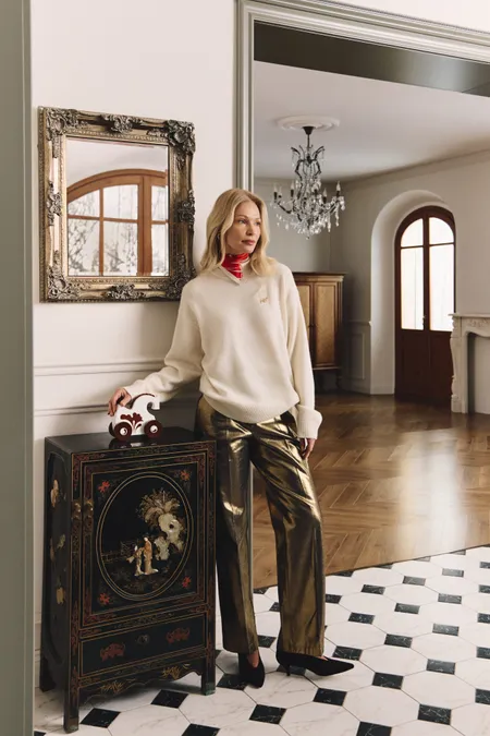 Шерстяной джемпер