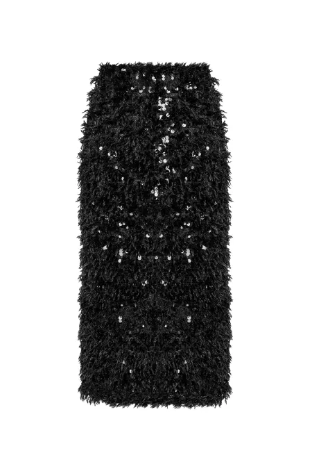 Юбка-карандаш в пайетку