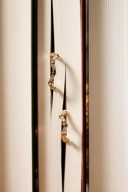 Серьги-конго с бриллиантами