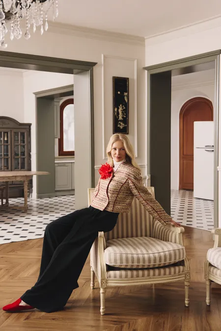 Жакет с декоративной отделкой