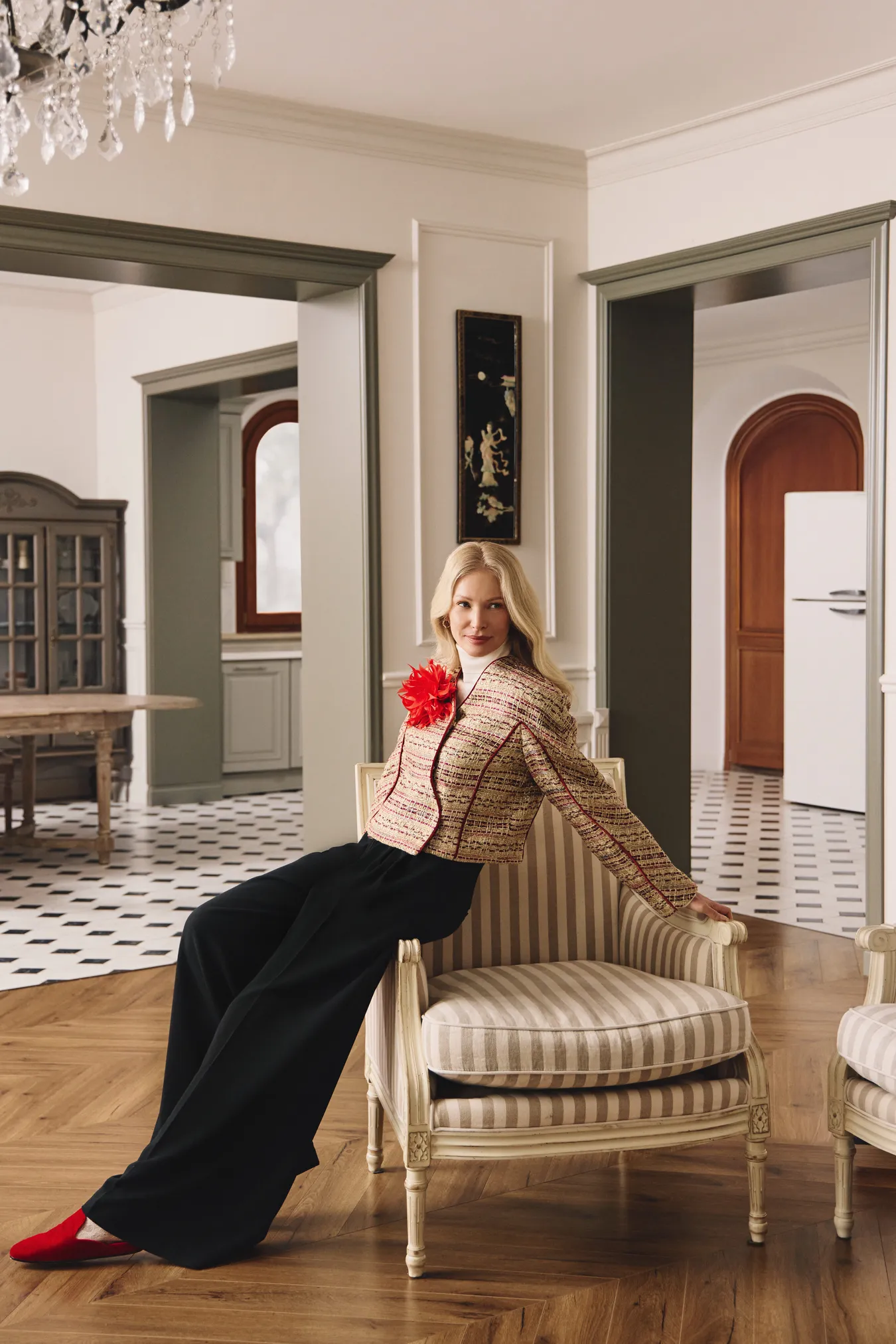 Жакет с декоративной отделкой