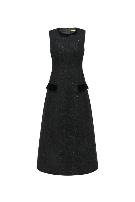 Платье из смесовой шерсти