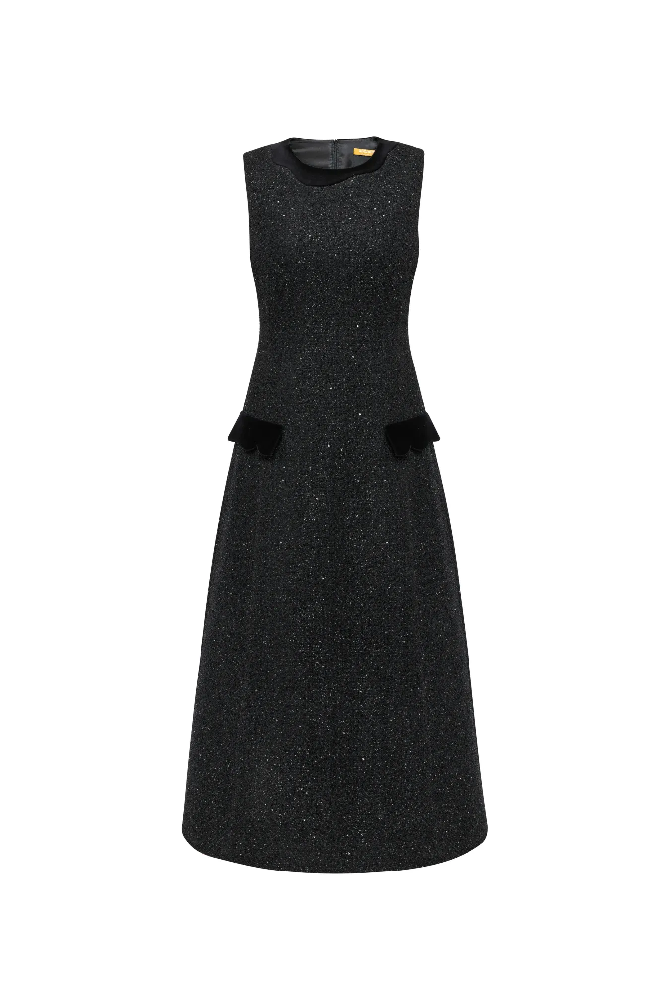 Платье из смесовой шерсти