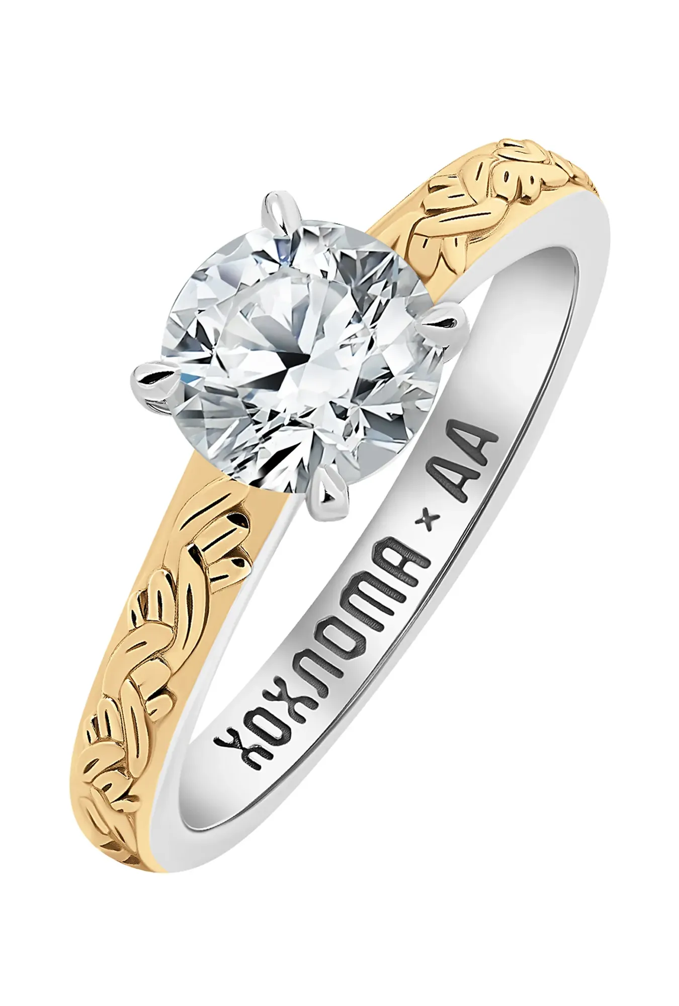 Кольцо из золота 750 пробы с бриллиантом