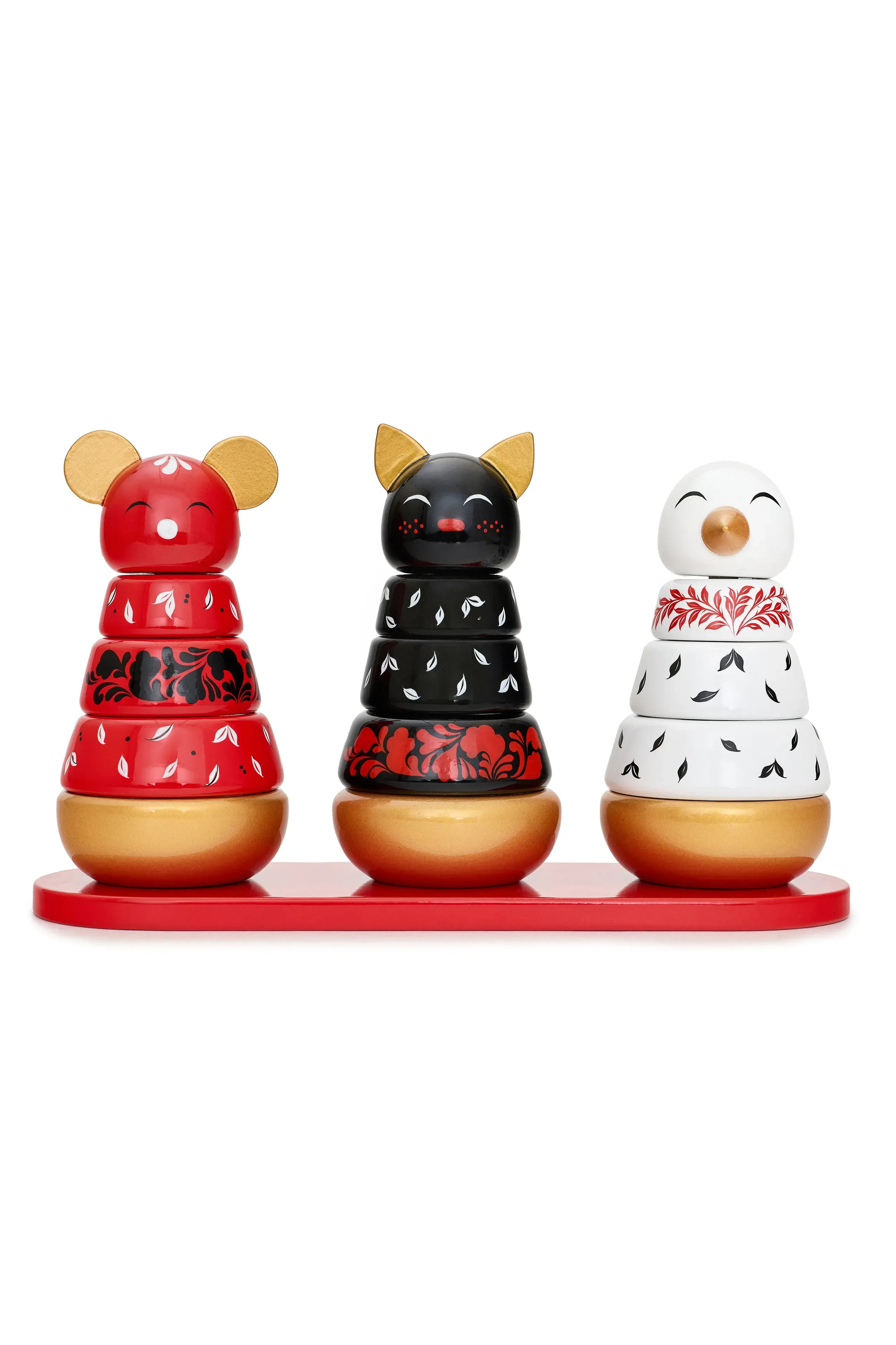 Черный/Белый/Красный