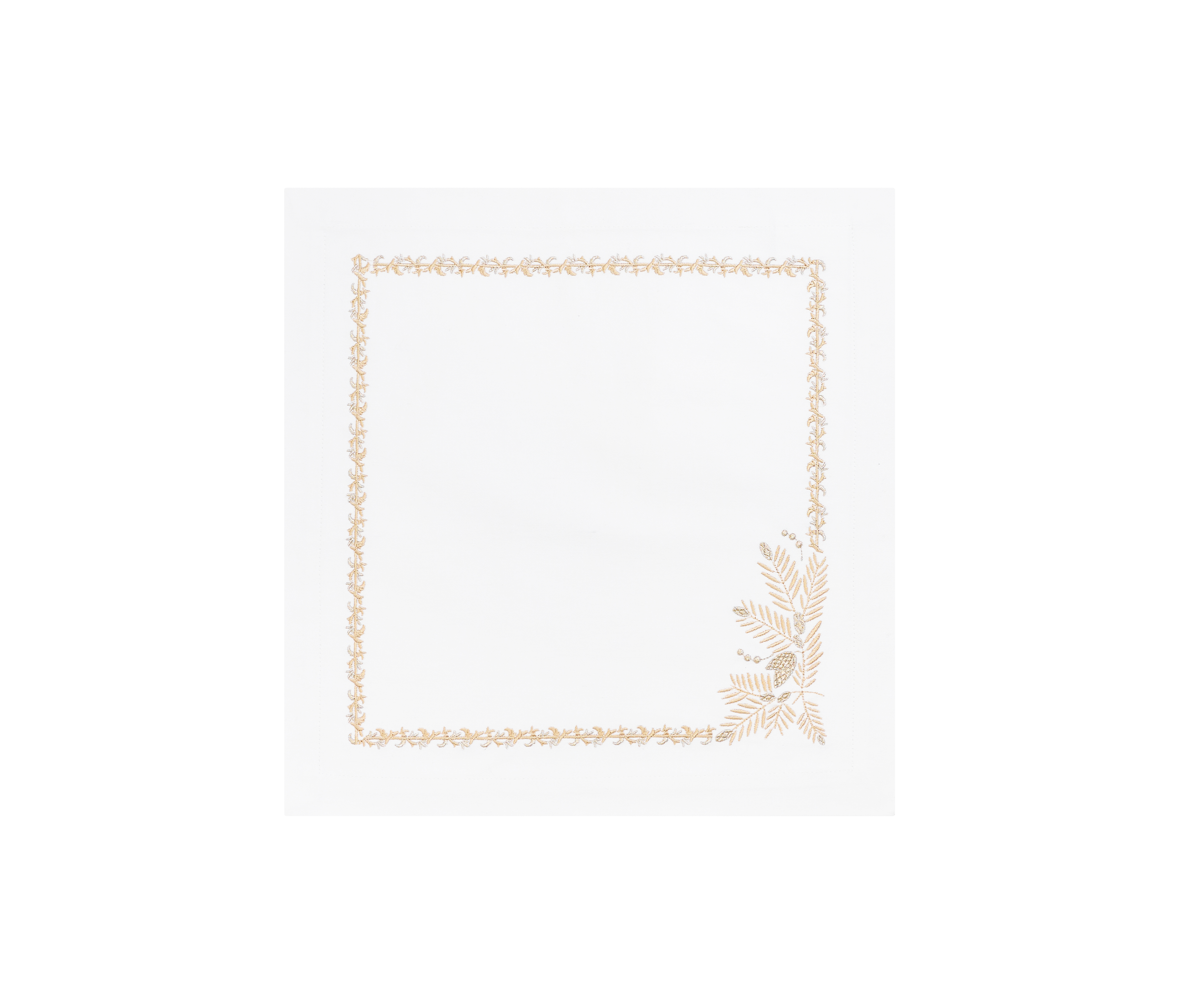 Белый/Золотой