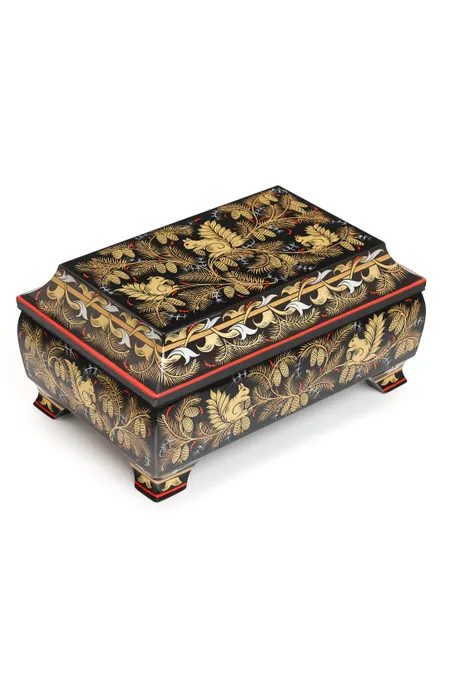 Сундук-шкатулка "Хохлома" 