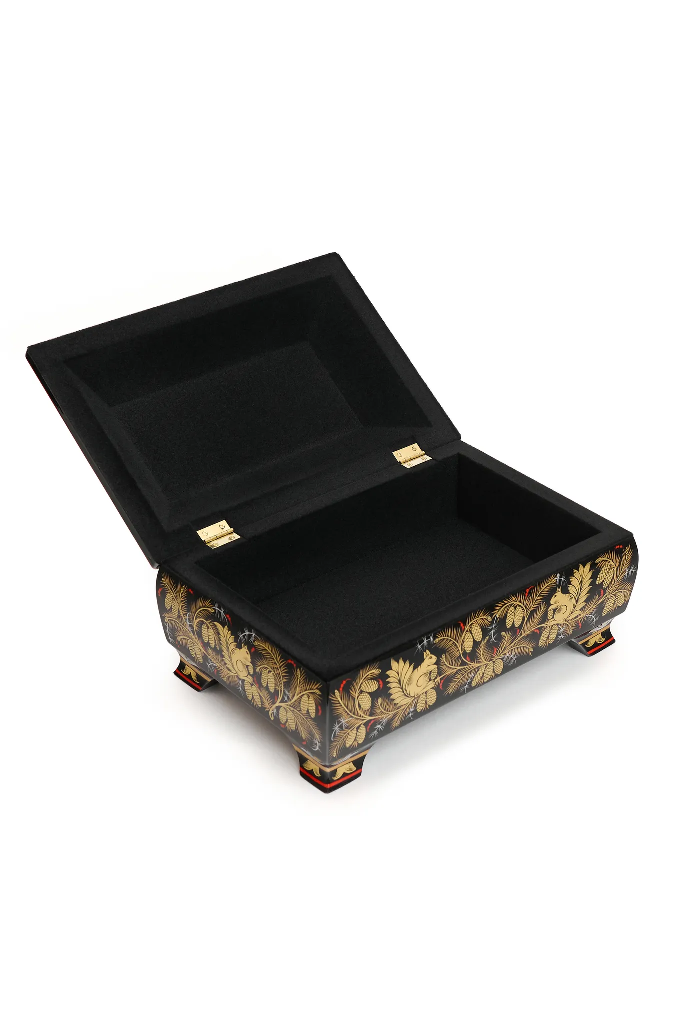 Сундук-шкатулка "Хохлома" 