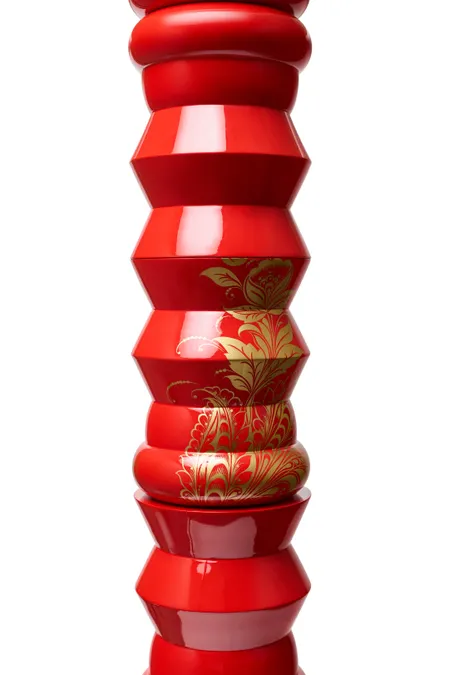 Торшер, коллекция «В саду Жар-птицы»