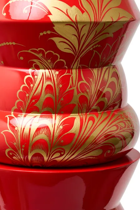 Торшер, коллекция «В саду Жар-птицы»