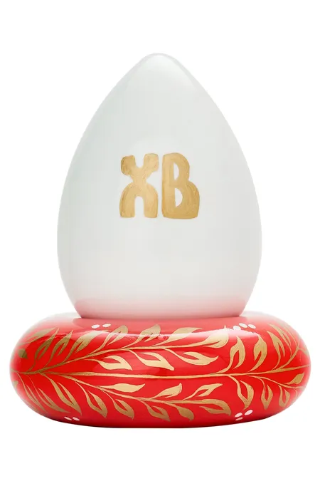 Яйцо пасхальное на круглой подставке