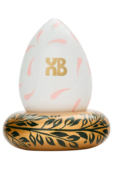 Яйцо пасхальное на круглой подставке