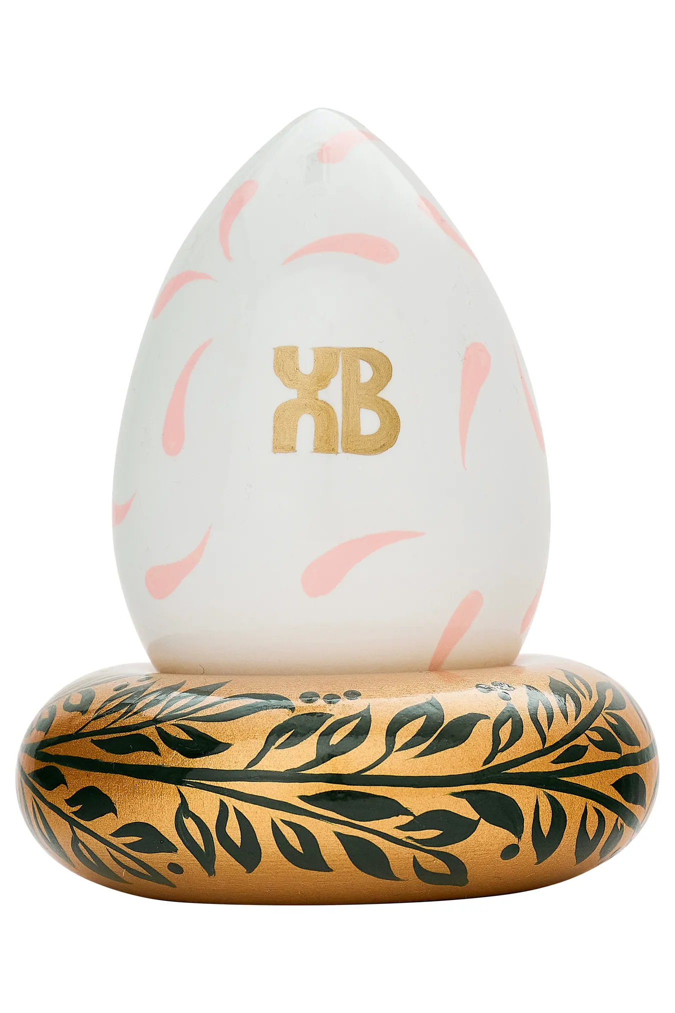 Яйцо пасхальное на круглой подставке