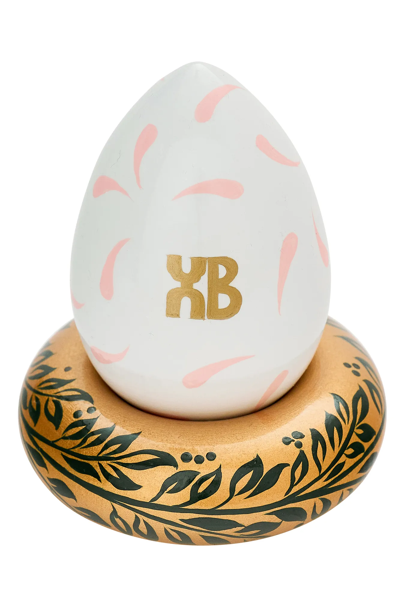 Яйцо пасхальное на круглой подставке