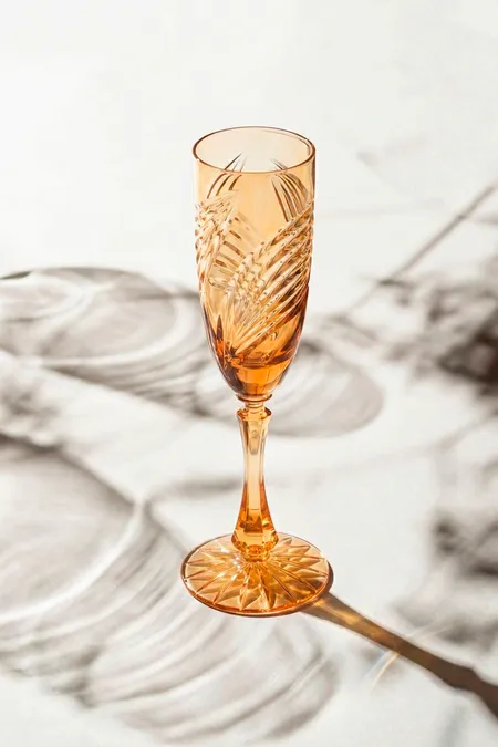 Бокал для шампанского, коллекция «Хрустальная кудрина»