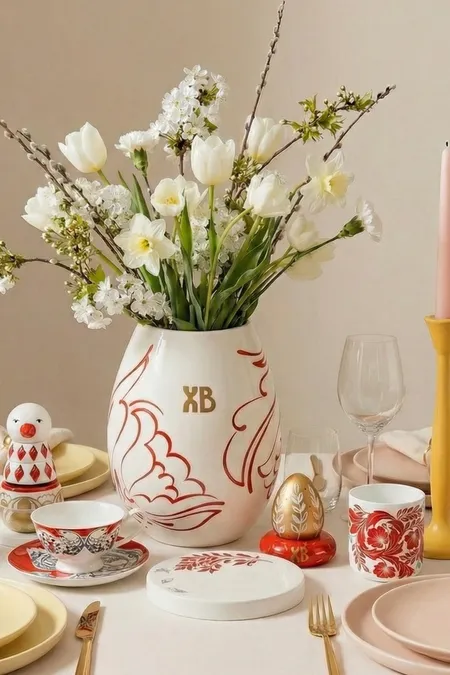 Пирамидка интерьерная детская  «‎‎Птичка»  большая (дерево, хохломская роспись)