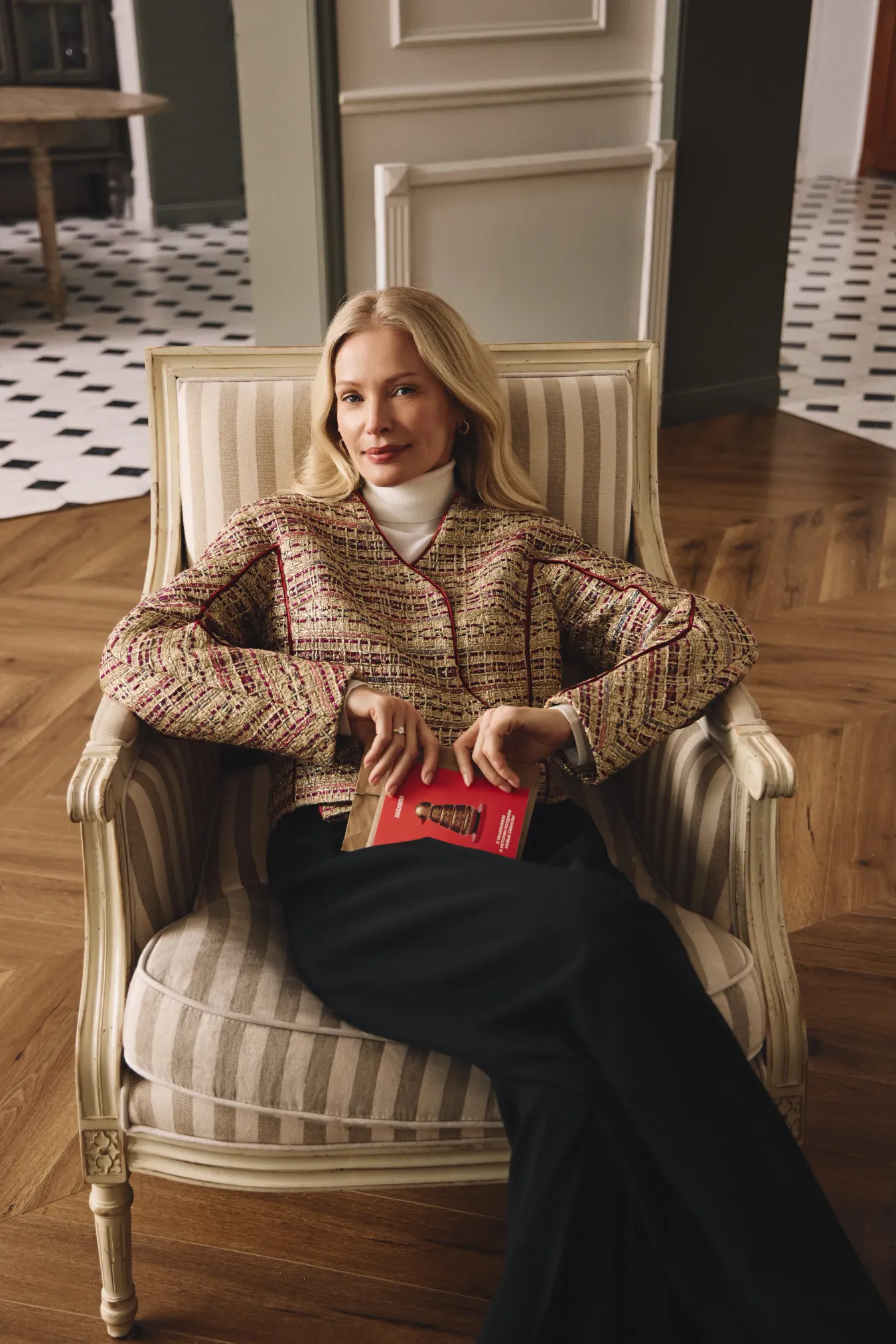 Жакет с декоративной отделкой