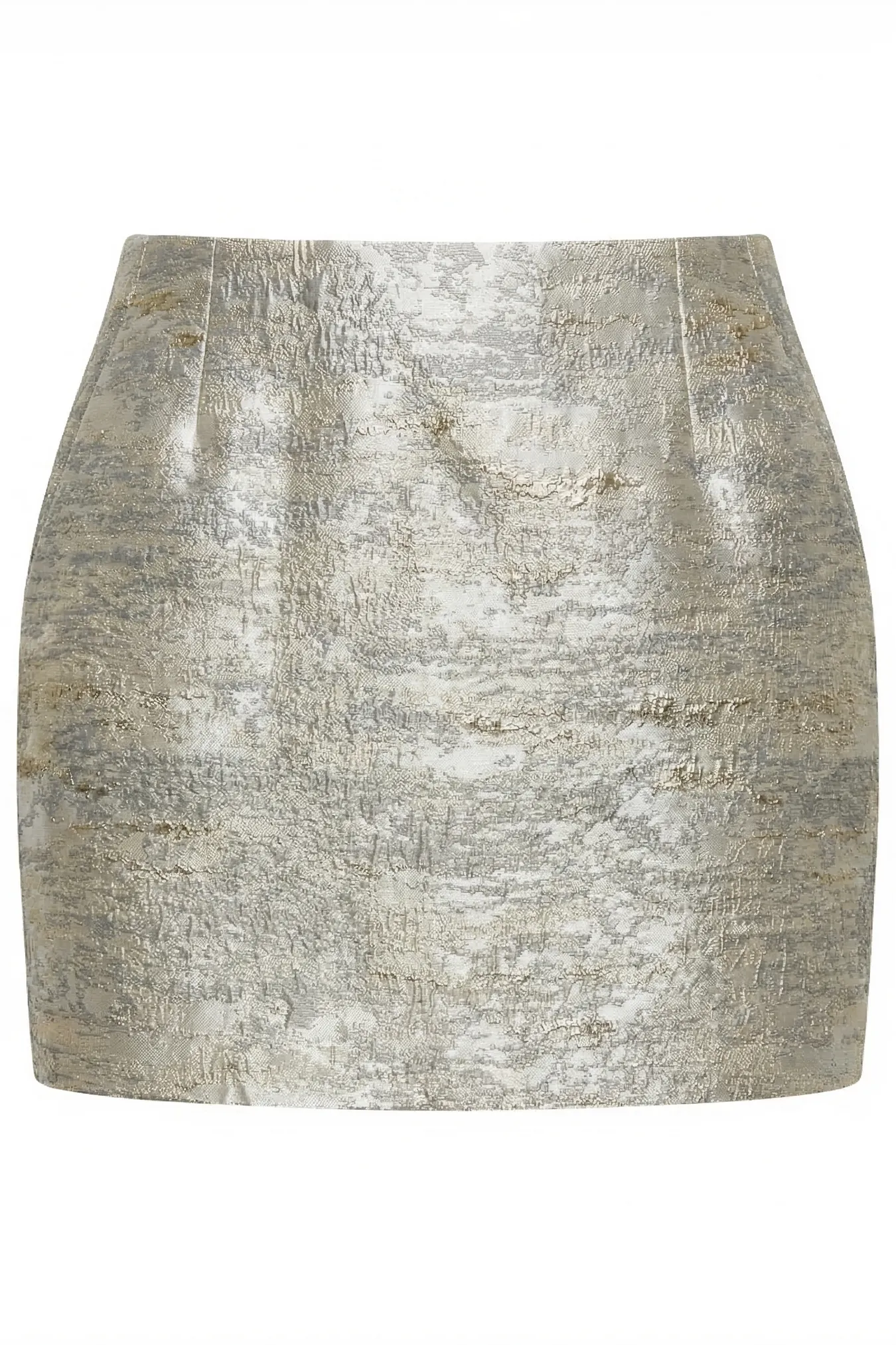 Юбка-мини из жаккарда