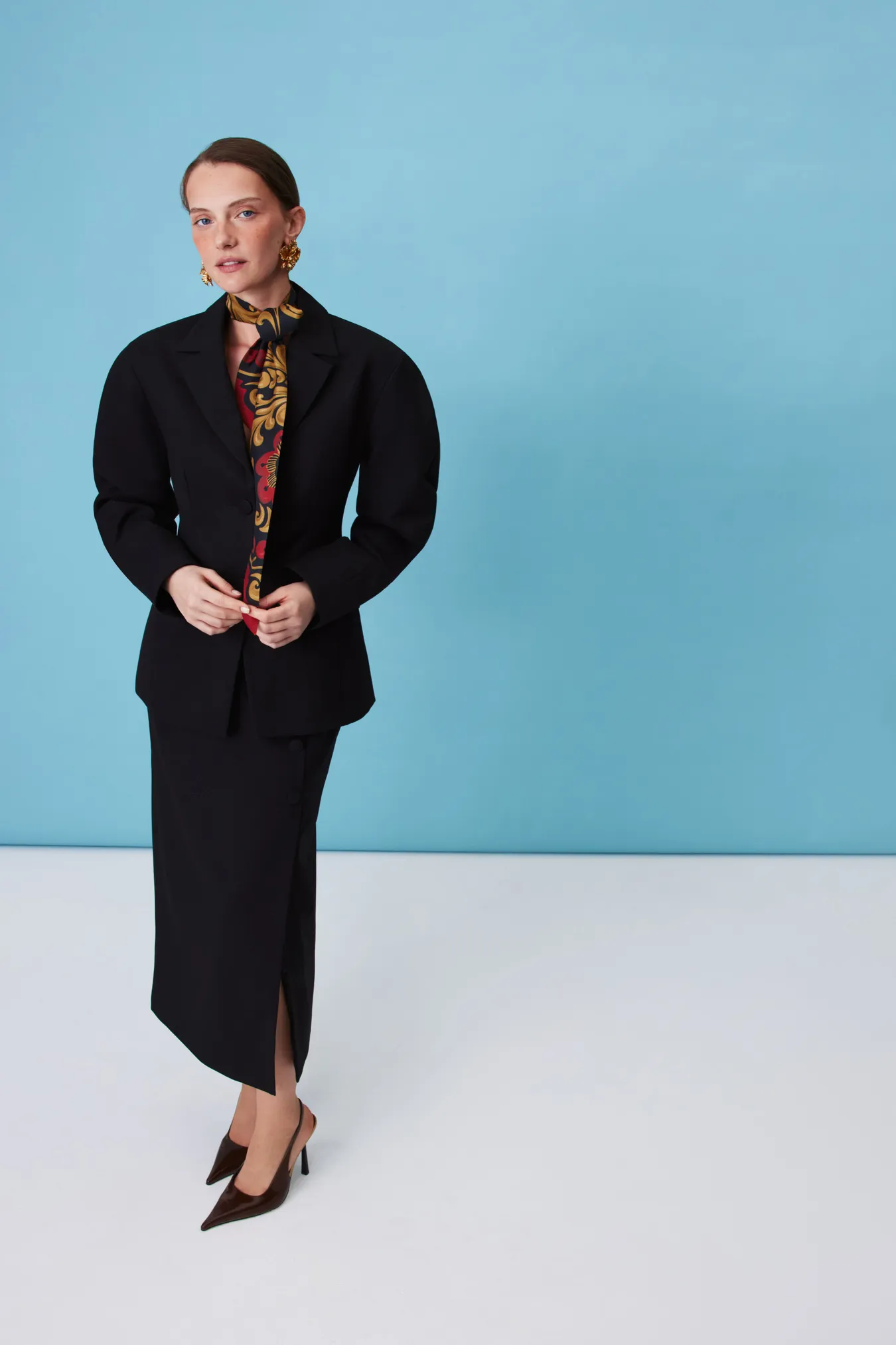 Юбка-карандаш макси