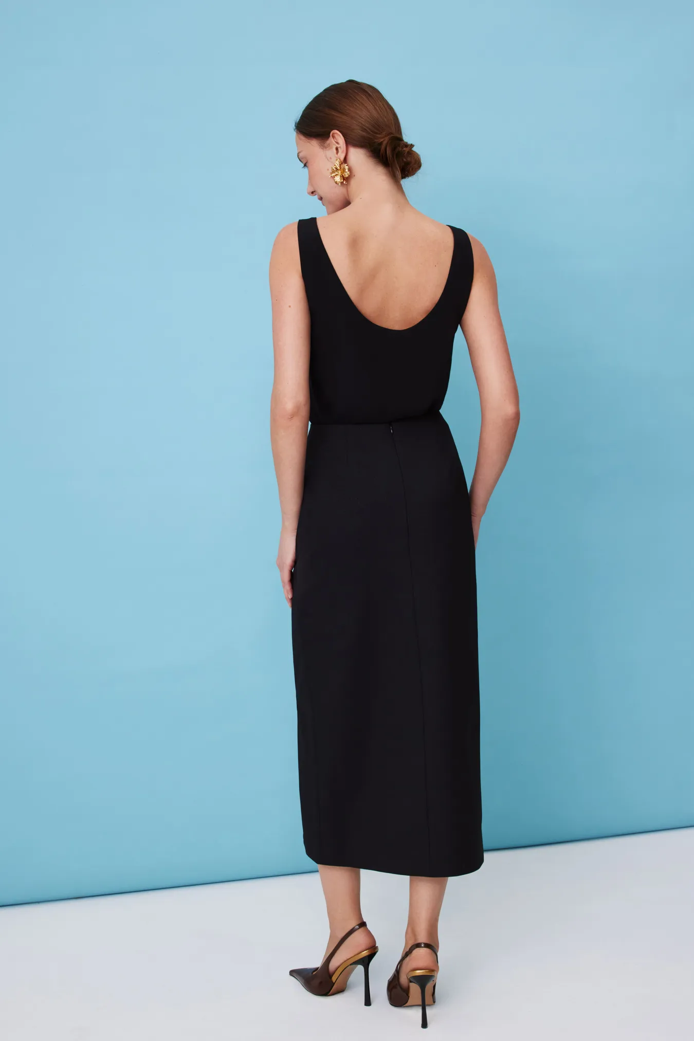 Юбка-карандаш макси