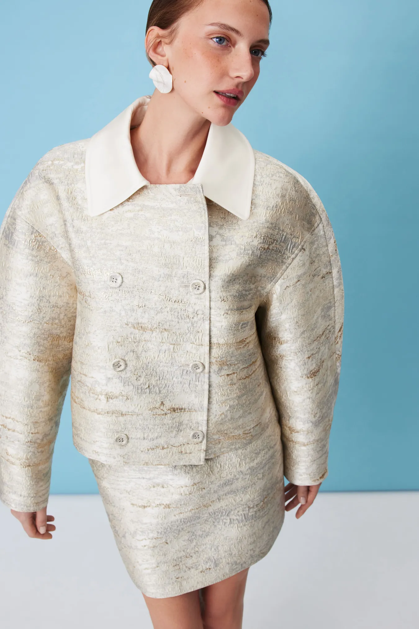 Жаккардовый жакет