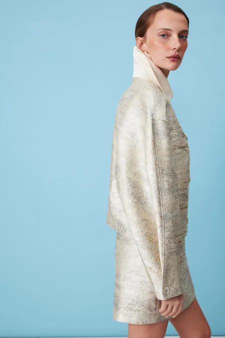 Жаккардовый жакет