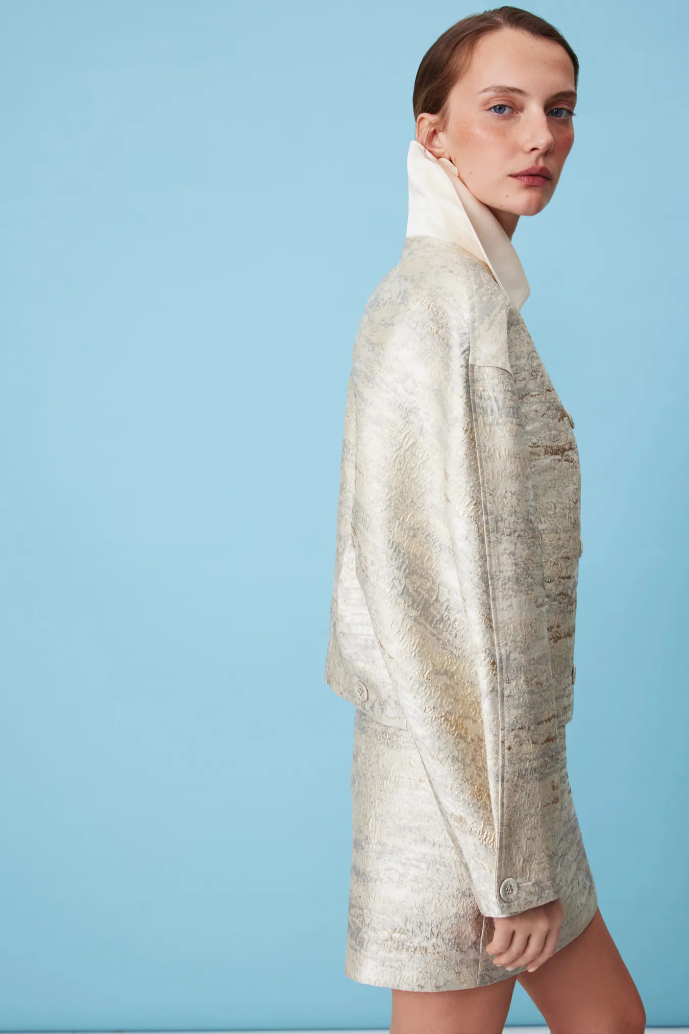 Жаккардовый жакет