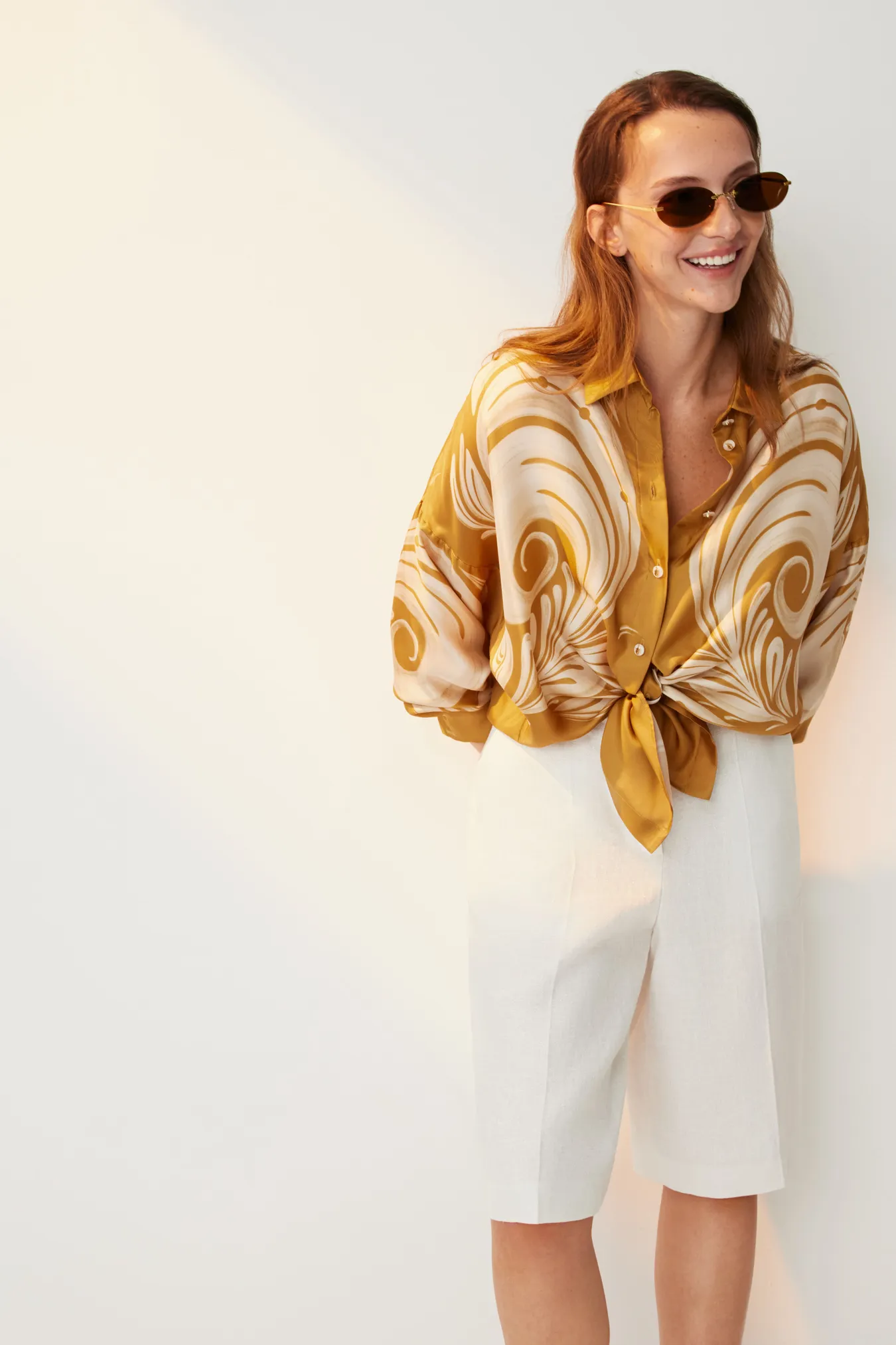 Шелковая блузка