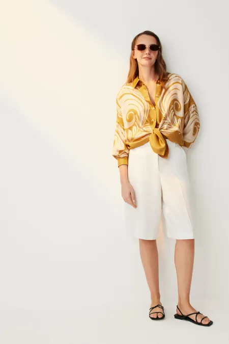 Шелковая блузка