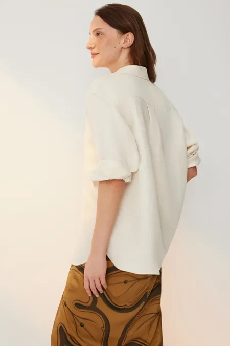 Рубашка свободного кроя