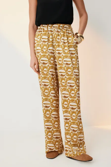 Брюки из премиального шелка