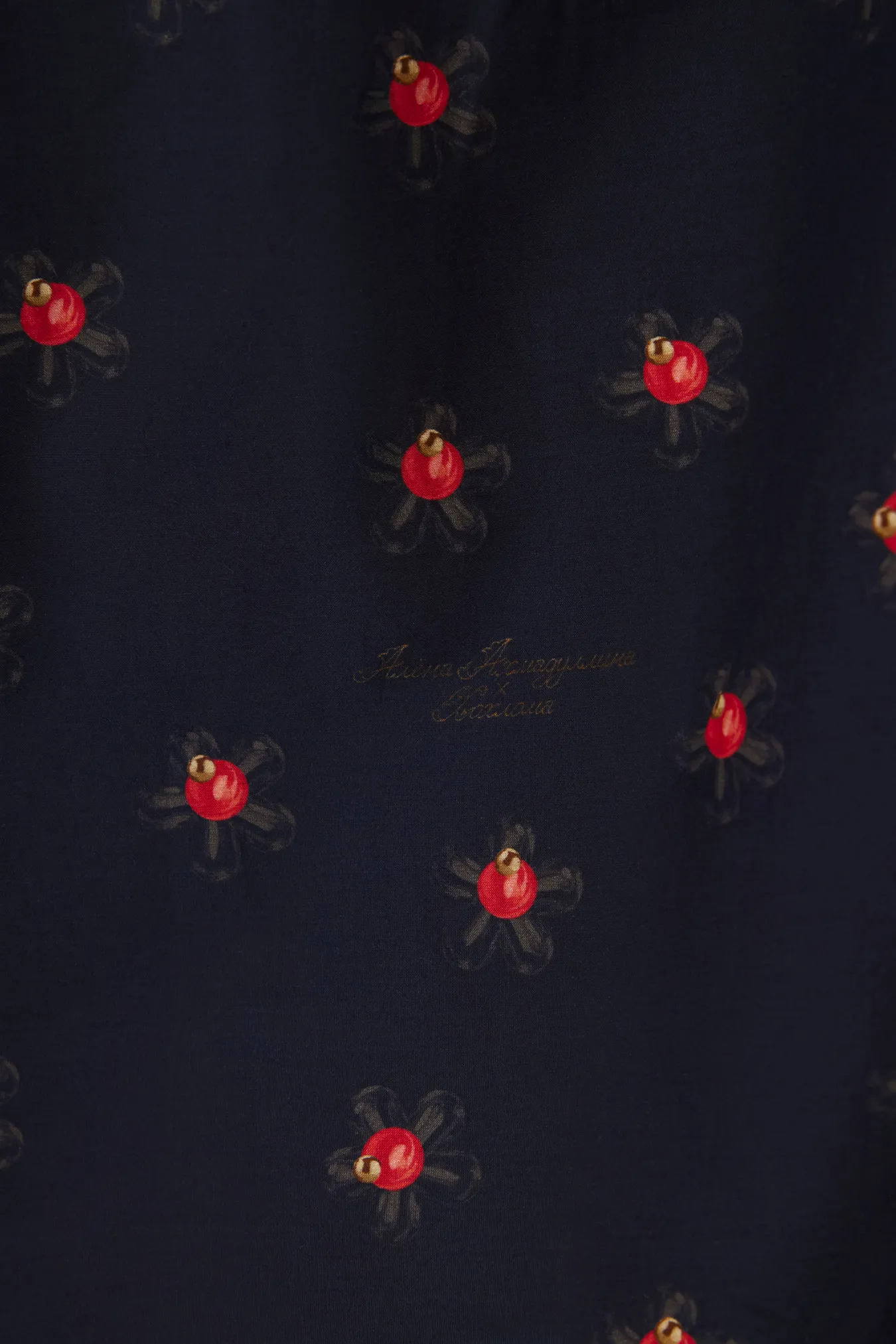 Юбка миди с цветочным принтом