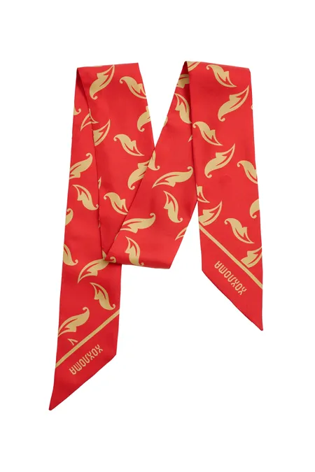 Шелковый шарф твилли женский