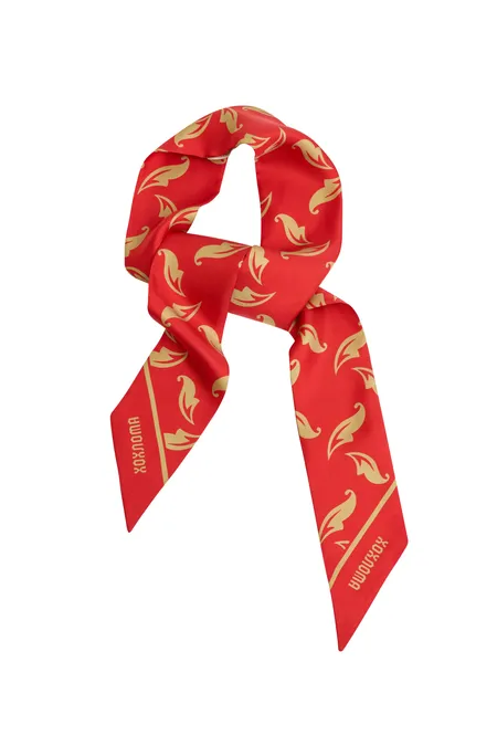 Шелковый шарф твилли женский