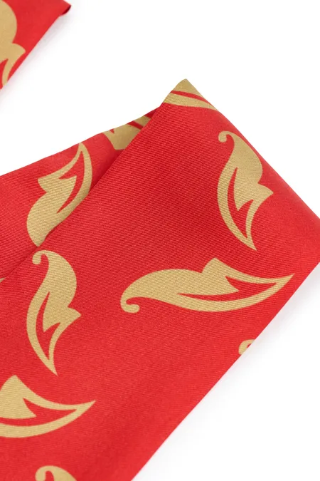 Шелковый шарф твилли женский