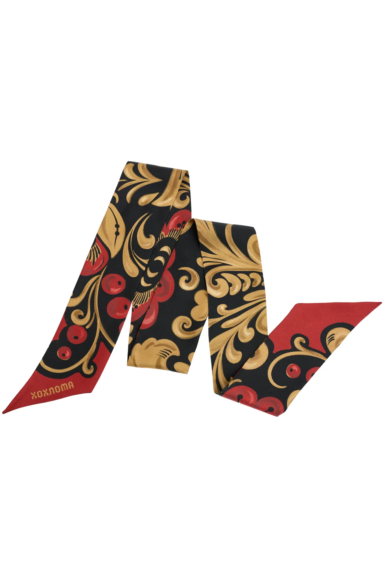 Шелковый шарф твилли 