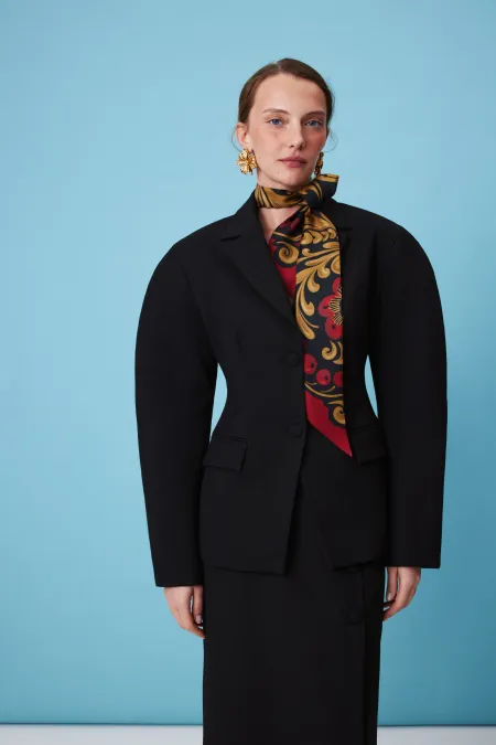 Шелковый шарф твилли 