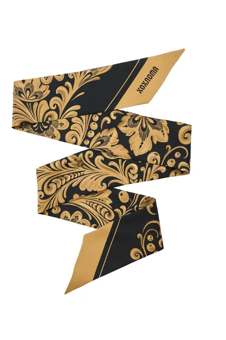 Шелковый шарф твилли 