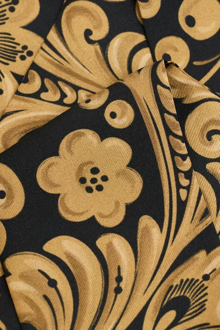 Шелковый шарф твилли 