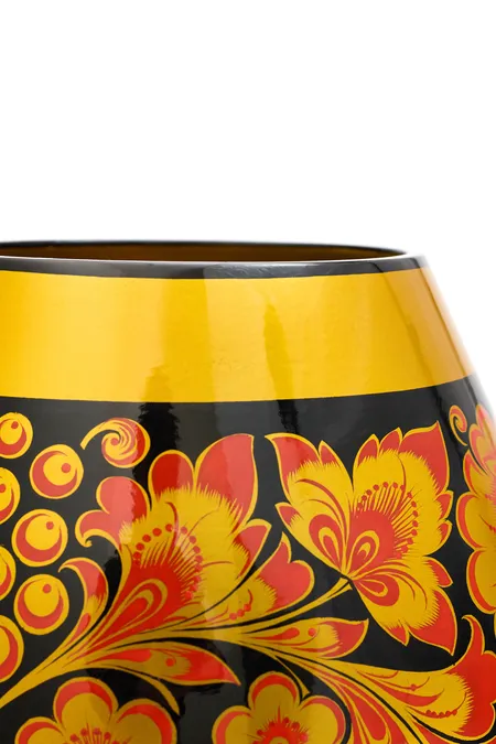 Ваза "Новая Хохлома", средняя