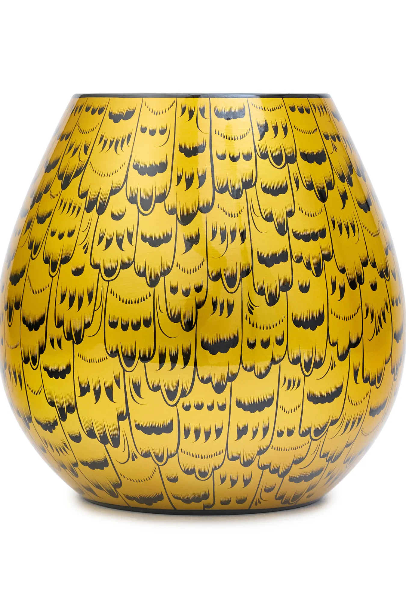 Ваза "Новая Хохлома", средняя